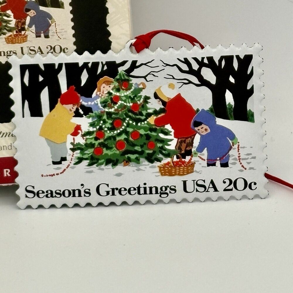 Hallmark Keepsake Ornament 1994 U.S. Christmas Stamps #2 in Collector's Series